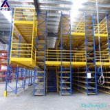 Warehouse Multi-Layers Steel Mezzanine Shelving with High Capacity