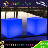 Illuminated Cubic Chair Furniture LED Cube Ottomans