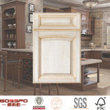 White Painting Solid Wood Kitchen Cabinet Doors (GSP5-013)