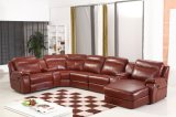 Home Furniture Corner Sectional Sofa Leather Cinema Recliner Sofa