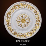 PU Decorative Ceiling Medallions/Roses for Interior Home Decoration Hn-036