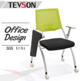 School Student Steady Metal Foldable Meeting Conference Chair with Writing Plate