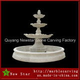 Marble Stone Carving Water Fountain for Garden Decoration (NS-237)