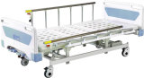 Five Function Manual Hospital Patient Bed with ABS Headboards