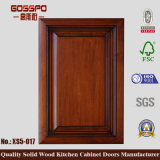Solid Wood Mahogany Kitchen Cabinet Door (GSP5-017)
