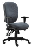 Ergonomic Computer Office Foam Chair Modern Fabric Swivel Chair with Arms