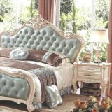 Classic Bedroom Furniture with Wood Bed and Dresser Table