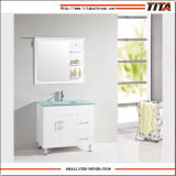 Floor Standing Vanity White MDF Bathroom Furniture Cabinet