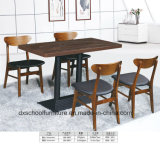 Northern Europe Soild Wood Dining Table and Chair