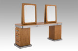 Double Sides Mirror Station with Drawer at Two Sides (MY-B063)