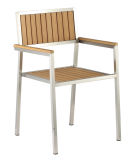 Poly Wood 304# Stainless Steel Garden Dining Chair