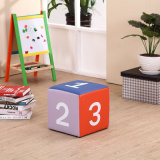 PVC Children Chair/Kids Stool with Numbers (SXBB-142)