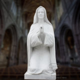 Marble Religious Statue of St. Mary T-7325