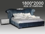 2016 New Collection Bed European Style Bed Ls-411 Hot Sales Bed New Design Bed Design Hotel Beds