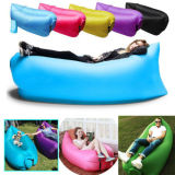 Outdoor Convenient Inflatable Lounger Polyester Fibre Sleeping Compression Air Bag Hangout Bean Bag Portable Dream Chair for Beach, Travelling, Fishing