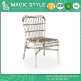 Wicker Chair Dining Chair Rattan Chair Stackable Chair Modern Dining Chair (Magic Style)
