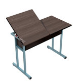 School Furniture Adjustable Kid's Drafting Table for Sale