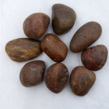 3-5cmred Polished a Natural Cobble &Pebble Stone (SMC-PR022)