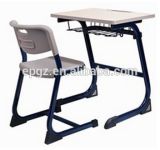 School Furniture School Wooden Desk and Plastic Chair