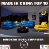 Lizz Chinese Style Sectional Sofa Real Leather Sofa