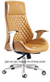 Modern Swivel Wooden Leather Executive Office Task Manager Chair (A2014-1)