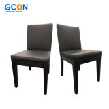 Solid Wood Dining Room Leather Chair Upholstered for Restaurant