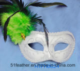 Muliti-Color Amazing Personal Decoration Party Turkey/Ostrich Feather Mask