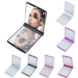 Promotion Gift Folding Pocket Double Makeup Beauty Holding Mirrors