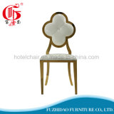 Cheap Price China Wholesale Flower Pattern Stainless Steel Dining Chair