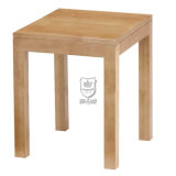 Nature Timber Square Wooden Dining Table Designs for Restaurant