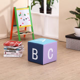 Letter Children Stool with PVC Leather (SXBB-251)