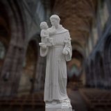 Religious Statue Sculpture, Marble Statue of St Anthony
