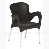 Outdoor Aluminum Leg Plastic Chair for Wholesale (SP-UC254)