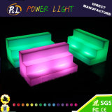 Illuminated Event Furniture Color Changing Plastic LED Wine Shelf
