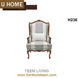 Modern Home Furniture Sofa Chair Hotel with Arm