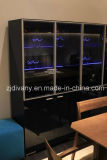Modern Black Wood Glass Door Display Cabinet (SM-D37)