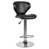 Modern Furniture Soft Faux Leather Bar Chair Without Armrest (FS-T6051)