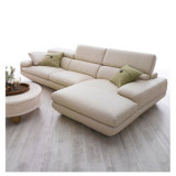 Modern Leather Sofa Made of Genuine Leather for Living Room
