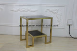 Hot Sale Side Table Mirrored Glass Corner Table