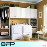Small White PVC Laundry Cabinet