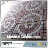 Multicolor Pattern/Medallion for Meshed Cobblestone for Driving Way