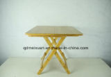 Bamboo Fold Table Square Table Dining Table (M-X3834)