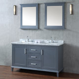American Style Wood Material Standing Floor Bathroom Cabinet