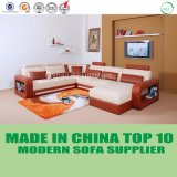 Modern Large Size Home Furniture Leather Living Room Sofa
