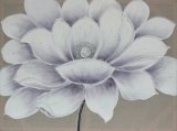Home Craft of Big Blossom Flower Pure Handmade Oil Painting for Decoration