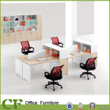 CF Melamine Wooden Furniture Office Modular 4 Seats Workstation Table