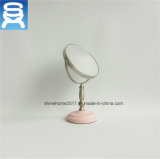Modern Style Bathroom Desktop Bronze Plating Makeup Cosmetic Mirrors