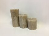 Various Size Marble Pillar Candle for Home Decoration and Air Fresh