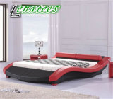 A022 Red Leather Modern Design Sex Bed