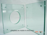 Tempered Glass Panel for Toilet Basin